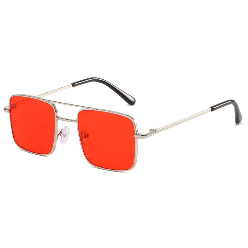 

2026 New Model Children s Sunglasses, Metal Square Frame, UV Protection Glasses, Kids Sunglasses красный