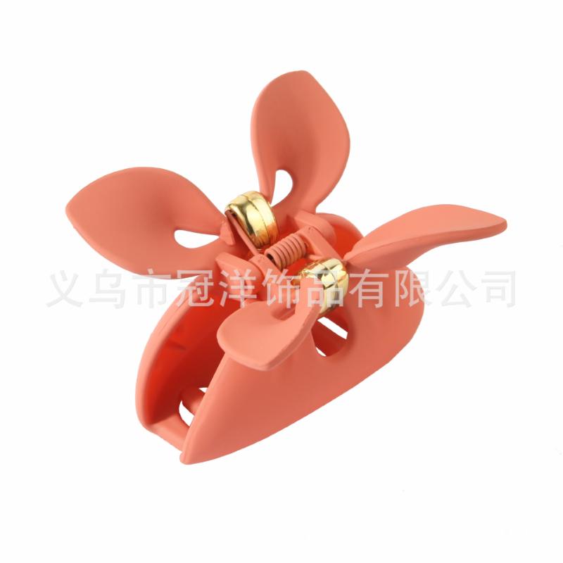 Butterfly Shape Frosted Medium Size Hair Clip Semi-solid Hair Clip Claw Clip Hair Accessories