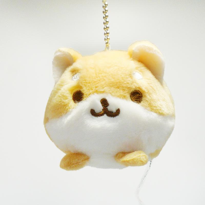 Doll Shiba Inu Short Plush Toy Bag Pendant Keychain Cartoon Colors Multiple