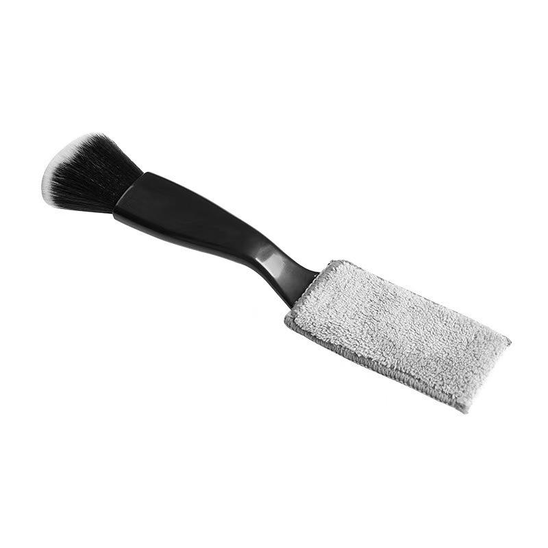 Car Interior Vent Cleaning Brush with Soft Bristles - Double-Ended Dust Removal Tool