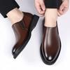 2024 Herren Lederschuhe Klassische Business Casual Kleiderschuhe Weiche Sohle Fahrschuhe für Herren Oxford Büroschuhe Slipper Loafers