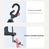 Light Weight Fishing Rod Clip Fishing Rod Holder Brackets Spring Loaded Clamps for Enhancing Stability and Comfortable