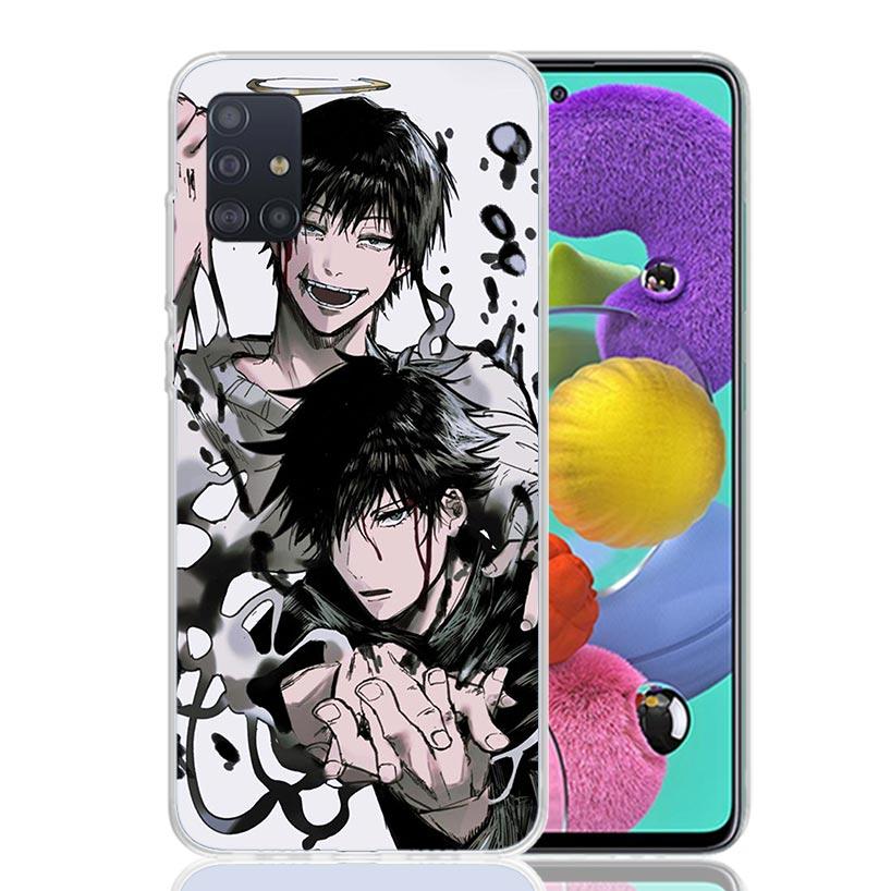 JujuKaisen Fushiguro Toji Phone Case For Samsung Galaxy A52 A32 A22 A12 A02S A50S A30S A51 A31 AA71 Note 20 Ultra 10 S10 Plus Ga