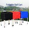 Foldable Portable Ball Cart for Basketball, Football, and Volleyball