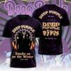 Rock Deep Purple Band T-Shirts 3D Print Men Women Short Sleeve Round Neck T Shirt Oversized Tees Hip Hop Tops Unisex Clothing