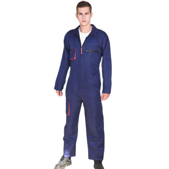 Combinaison De Travail Courte Homme – En Coton/polyester, Fermeture éclair, Nombreuses Poches, Lavage Facile
