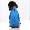 Hund reflektierender Katzenpullover Hundespaziergang Sicherheit Hund Katze Haustierkleidung Zubehör Herbst und Winter Fleece mittelgroßer Hund