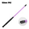 65mm+150mm Special Slotted Cross Screwdriver Bits for Electrician FPH1 FPH2 FPH3