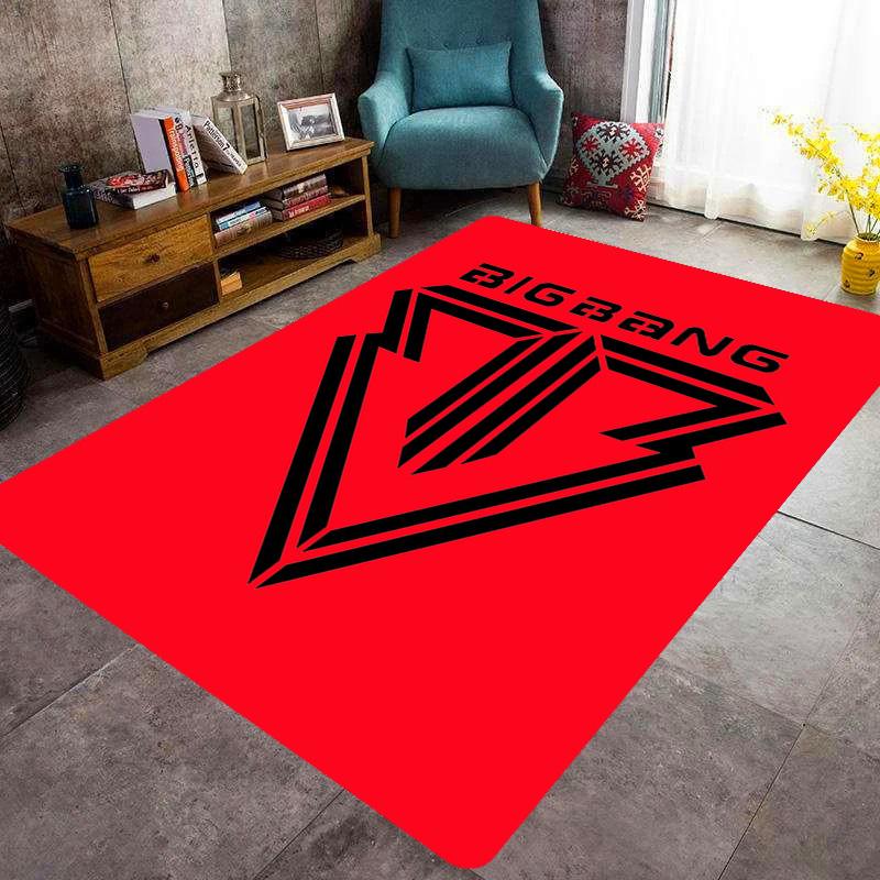 Bold Design: Big Bang Symbolism Carpet Floor Mats Living Room and Bedroom Mats Protective Pad Fashion Room