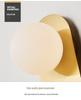 Gold Nordic Wall Lamp: Simple, Luxurious Postmodern Design for Bedroom, Living Room, or Corridor