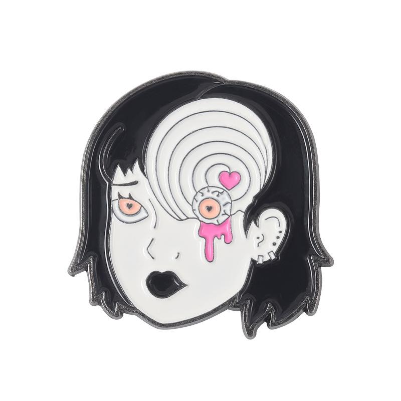 Collectible Metal Eyecatching Badge Cartoon Brooch For Bags And Accessories Clothing