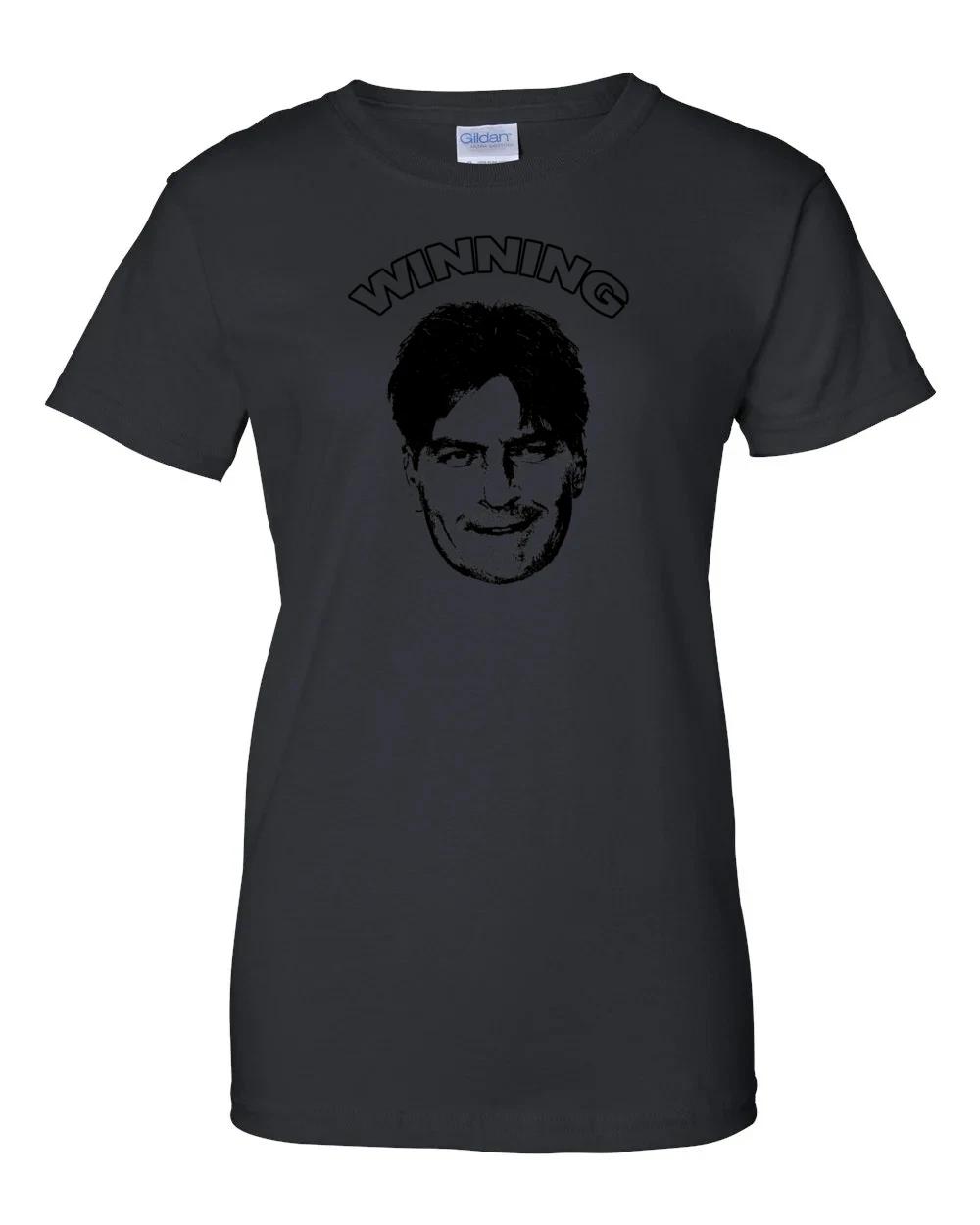 Ladies Charlie Sheen Winning Shirt Women s L