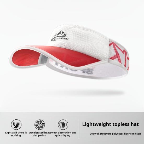 Cappello Parasole Estivo da Esterno con Ampia Visiera Protezione UV Cappello da Pesca Traspirante Assorbente il Sudore Elastico Cappello Estivo da Uomo per Escursionismo Ciclismo