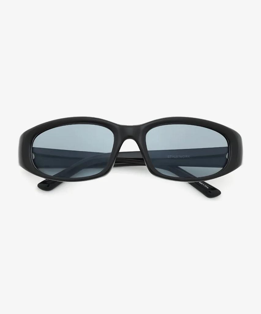 Seutailwokeu Blue Tint Cat Eye Style Work Tr90-20 C26 Style Work Sunglasses