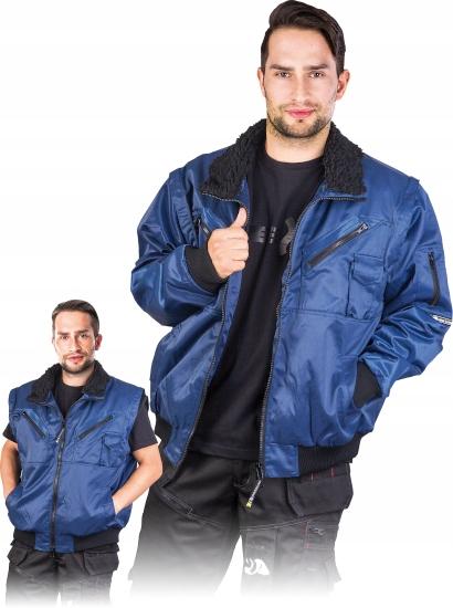 Insulated Bomber Jacket with Sleeveless Sleeves