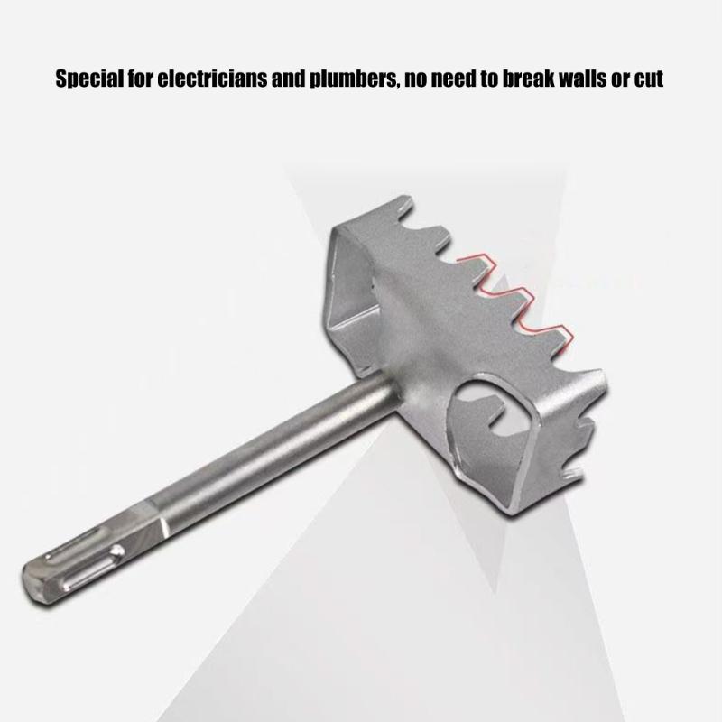 86 Line Box Socket Hole Punching Quick Electric Hammer Open Hole Tool Hardware Tool Square/Round Handle Hardened Steel