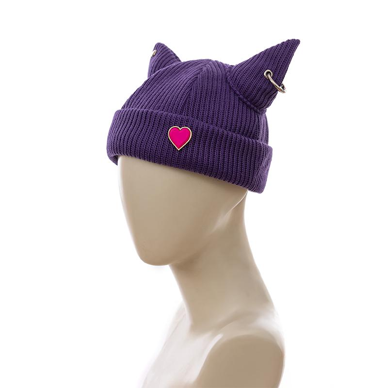 

Игра LOL Sett Heartsteel Косплей Шляпа, Фиолетовая вязаная шапка Босса Сетта, Тот же головной убор, Реквизит для ролевой игры на карнавал в честь Хэллоуина M