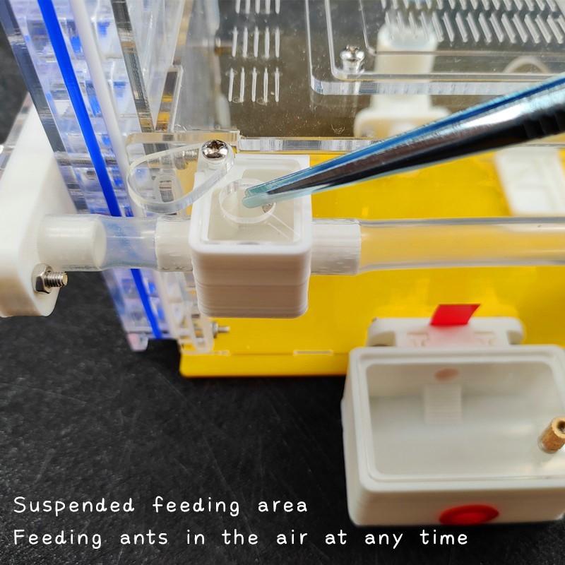 T Design DIY Ameisenfarm mit Futterbereich, Acryl-Ameisennest, Insekten-Ameisenhaus, Villa, Ameisenhaufen, Haustierwerkstatt, Mania für Hausameisen-Hotel