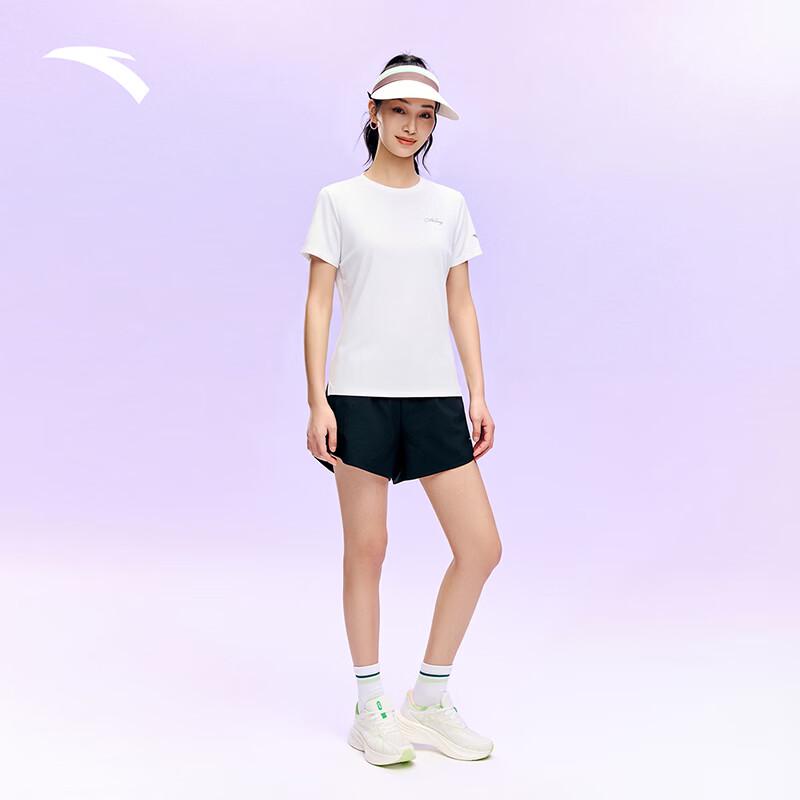 Anta Women s Quick-Dry Sports Set (T-shirt & Shorts) XL