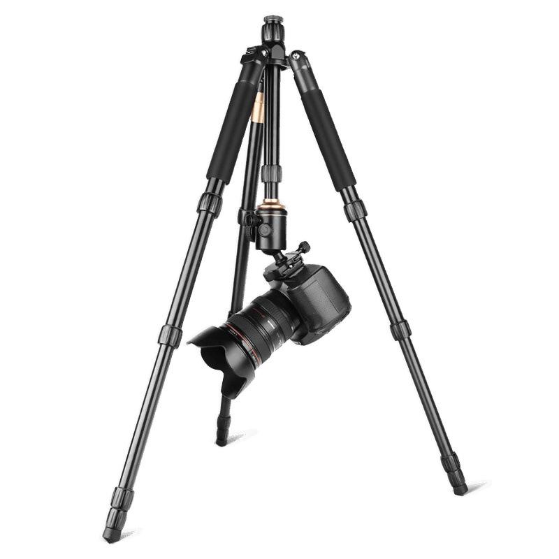 7-Licht-Last Q666 Reise-Stativ für Spiegellose & DSLR-Kameras