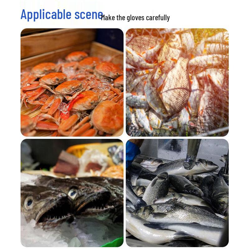 COFLYEE 70cm Extended Sleeve Waterproof Work Gloves