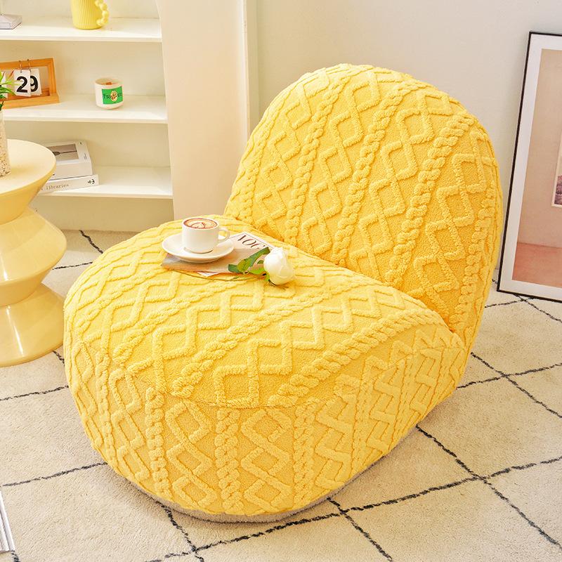 

Lazy Sofa Covers Relax Slipcovers Stretch All-inclusive Single Sofa Cover Lounge Tatami Jacquard Velvet Couch Protectors Cover