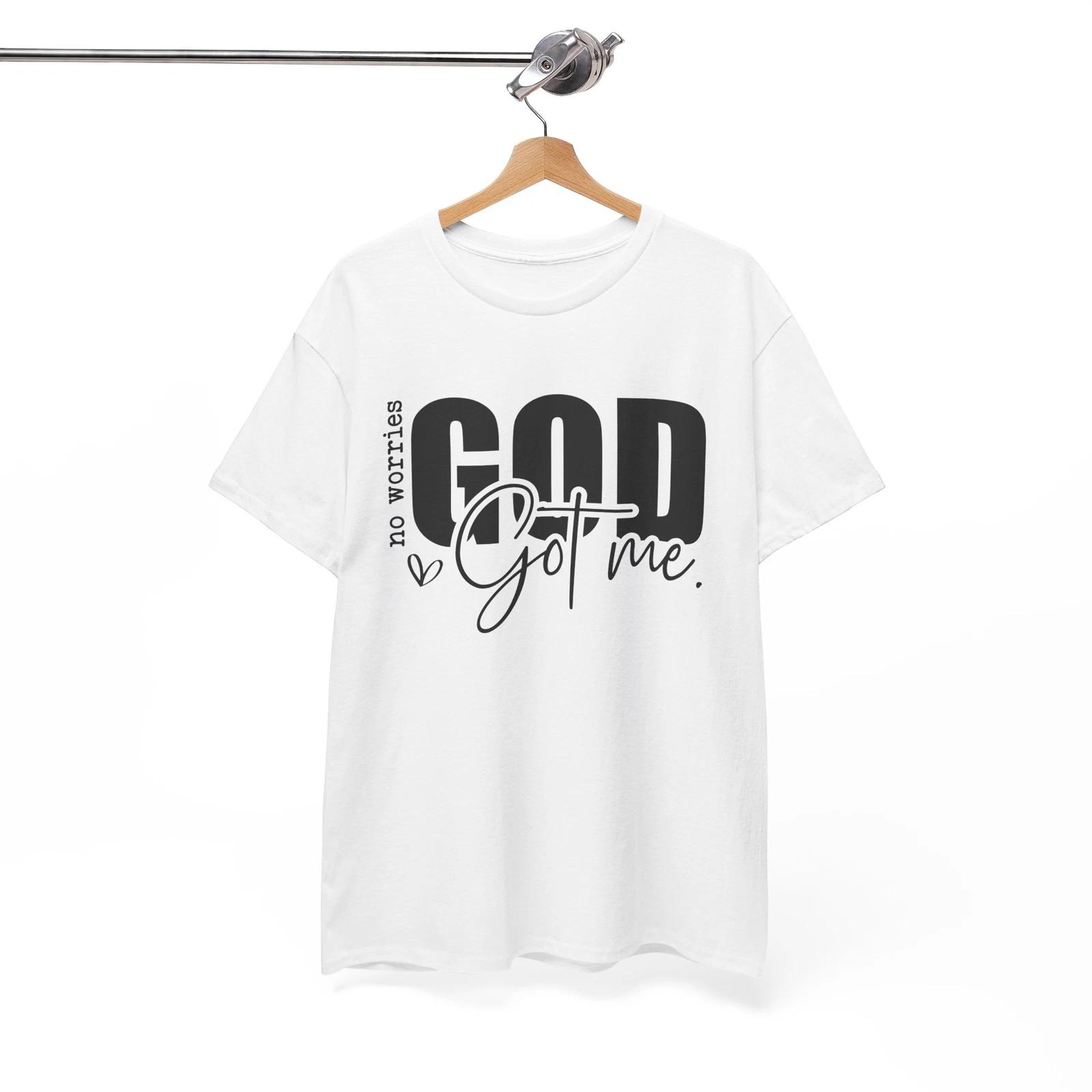 Love Like Jesus T-Shirt | No Worries God Got Me Shirt | Faith & Love Shirt M
