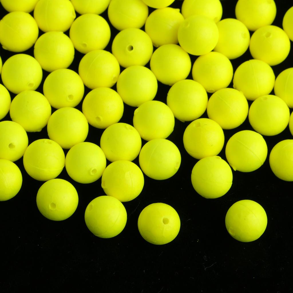 200x Float Bobbers Fishing Ball Indication Eva Foam Strike Sports