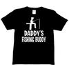 Papas Angelkumpel Lustiges Angel-T-Shirt Angler-Tee Junge Mädchen Geburtstagsgeschenk
