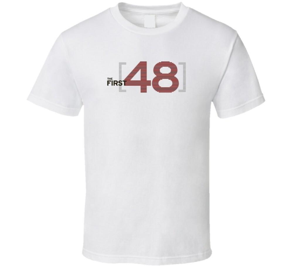 The First 48 Tee Cool Cops Tv Show T Shirt Unisex T-Shirt L