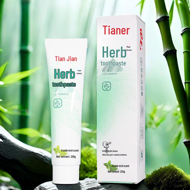Tianqi Traditional Chinese Medicine Toothpaste 120g - Freshens Breath, Whitens, Removes Stains, and Prevents Cavities.