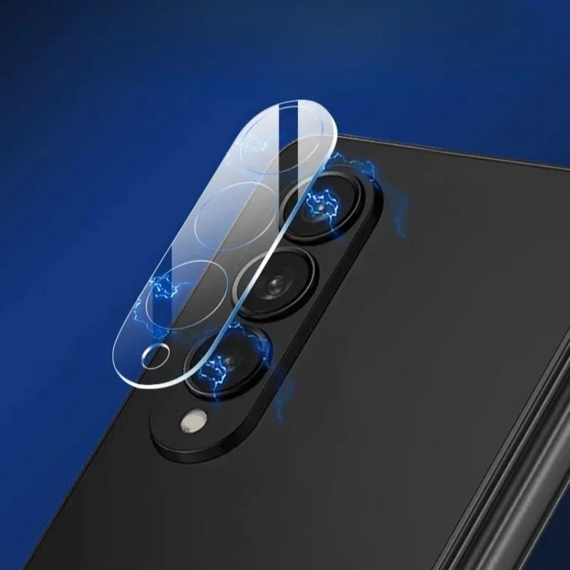 1-3PCS Rear HD Tempered Glass Camera Cover For Samsung Galaxy Z Flip Fold 8 7 6 5 4 9H Anti-Fingerprints Lens Protector Film Cap