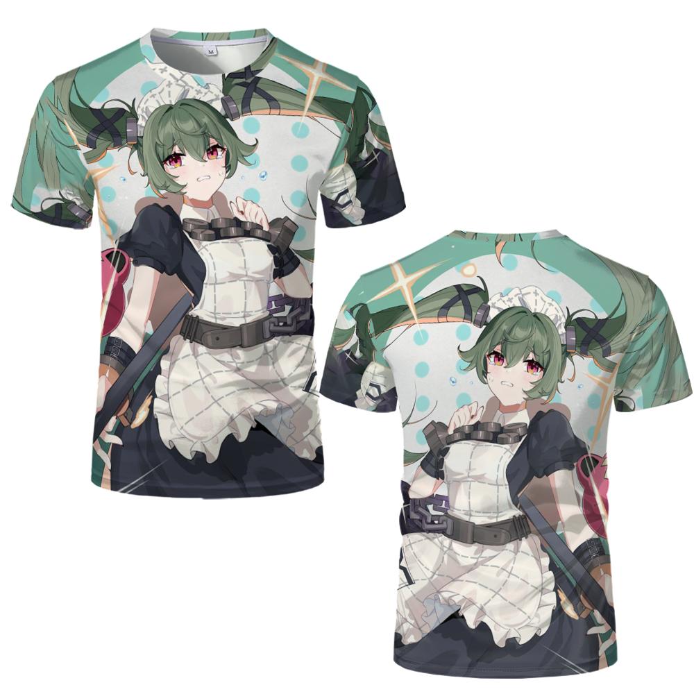 New Game Zenless Zone Zero 3D Print T Shirts ARPG Games ZZZ Anime Graphic Men Tshirt Campus Unisex Casual Running Sports Tops