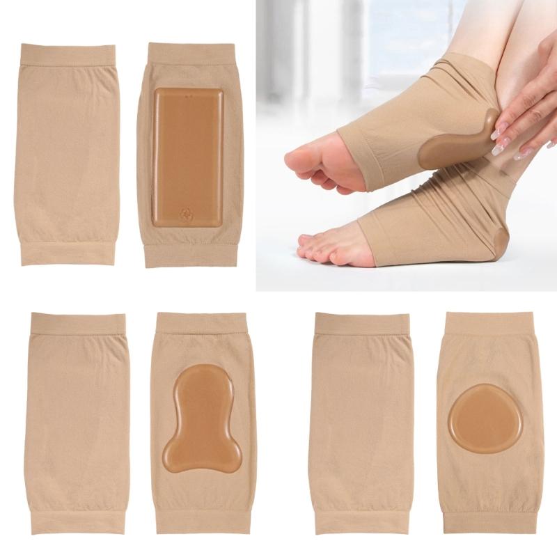 Reusable AntiCrack Heel Socks Foot Sleeves Orthopedic Arch supports Ergonomic Design For Nighttimes Hydrations Skin Repair