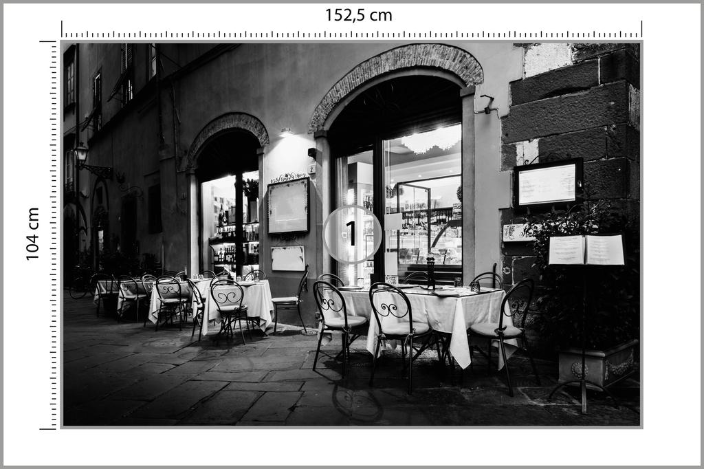 Photomural Italian Street Self-Adhesive Mural 152.5x104