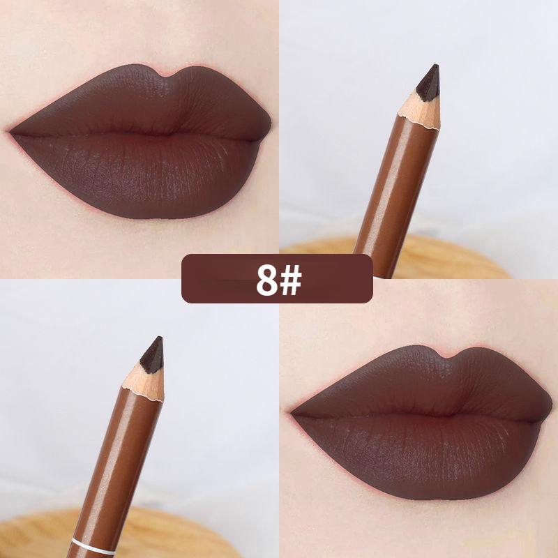 15 Colours Lipstick Pencil Lip Liner Pen Cosmetic Long Lasting Waterproof Woman Beauty Makeup Matte Maquillaje