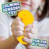 Simulated Cheese Squishy: Realistic Food Shapeable Ball, Creative Office Desk Ornament, Sensory Fidget For Anxiety Relief