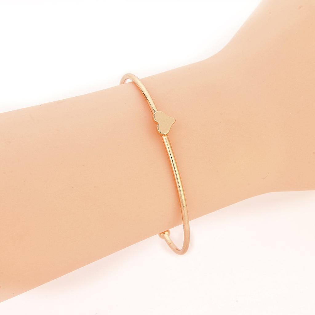 RUI RUI YU 4 buc/set Brățară de modă pentru femei Brățară elegantă cu deschideri concise Steaua cu diamante și lună