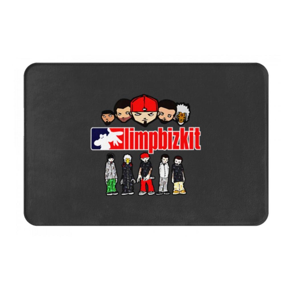 Amazing Of Limp Bizkit Is An American Rap Rock (1) Floor Mat Walkway Doorway Easy Clean Doormat Machine Washable Entry Rug