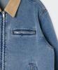 Musinsa Standard Denim Zip-Up Work Jacket [Light Indigo]