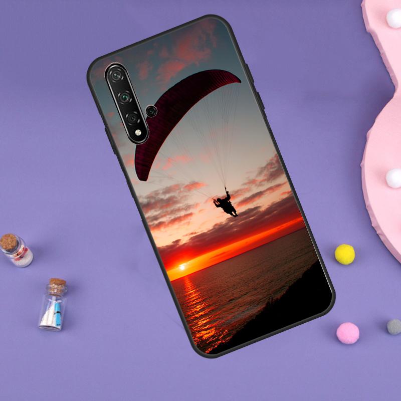 Paragliding Sport For Huawei Nova 7i 8i 11i 12i 12s 9 10 SE Y60 Y61 Y70 Y72 Y73 Y90 Y91 P20 P40 P30 Lite Case