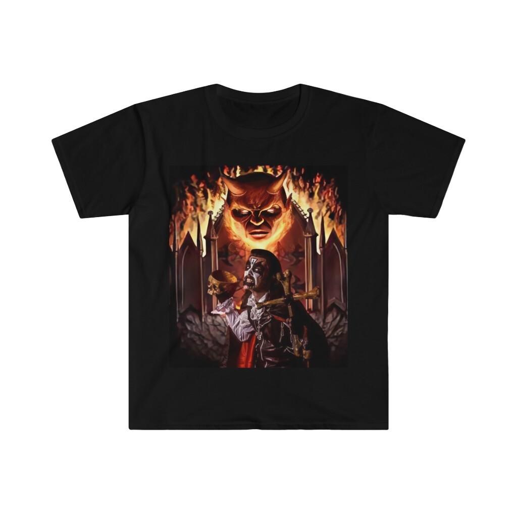 Unisex Soft Cotton T-Shirt Mens Womens Tees Top. King Diamond. Mercyful Fate M
