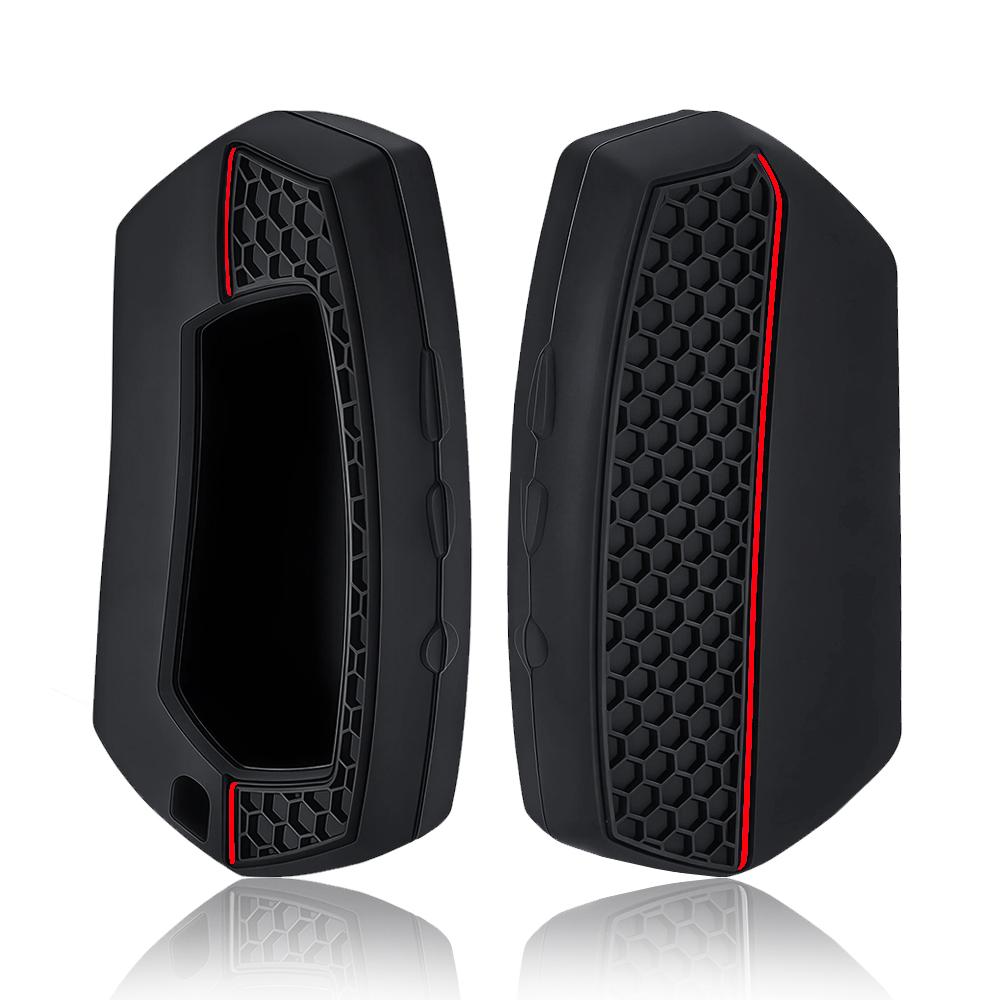 For Pandora Dx-90 D010 Dx 90 91 6X 9X 90B 90Bt 90L 42 Moto Silicone Car Key Cases Lcd Remote Control Fobs Protector Cover Skin