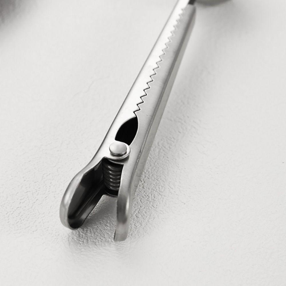 1pcs 2-in-1 Coffee Spoon With Sealing Clip Long Handle Spoon Multi-functional Measuring Spoon Home