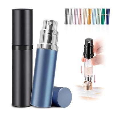 Atomizer Featured Anan Available 21 Colors One-touch Refill Perfume Portable Leak-proof Refillable Bottle 5ml Bottom Fill Container