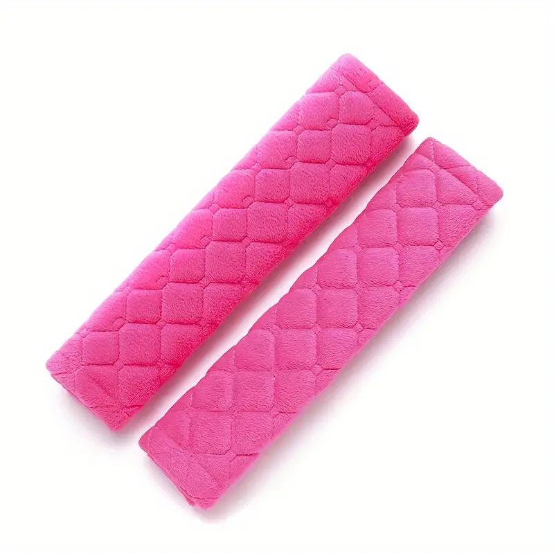 Soft Plush Car Seat Belt Shoulder Pads - Extended and Comfortable Protective Cover