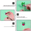 50pcs Hawaiian Luau Cocktail Picks Coconut Palm Tree Food Stick Cupcake Topper Tropical Summer Birthday Party Decor Supplies