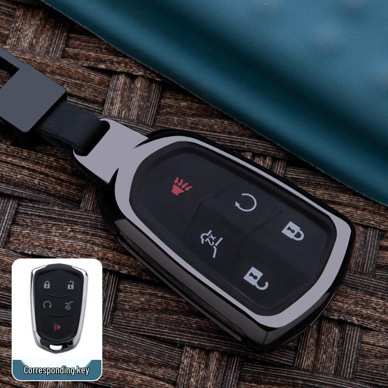 Cadillac Key Case: Fits XTS, XT5, XT6, CT6, XT4, CT4A, CT5 models.