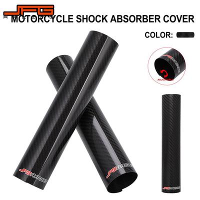 Motorrad 160-250 MM Carbon Fiber Einstellbare Gabel Schock Schutz Schutz Für YAMAHA KTM HONDA Auf/Off straße Pit Dirt