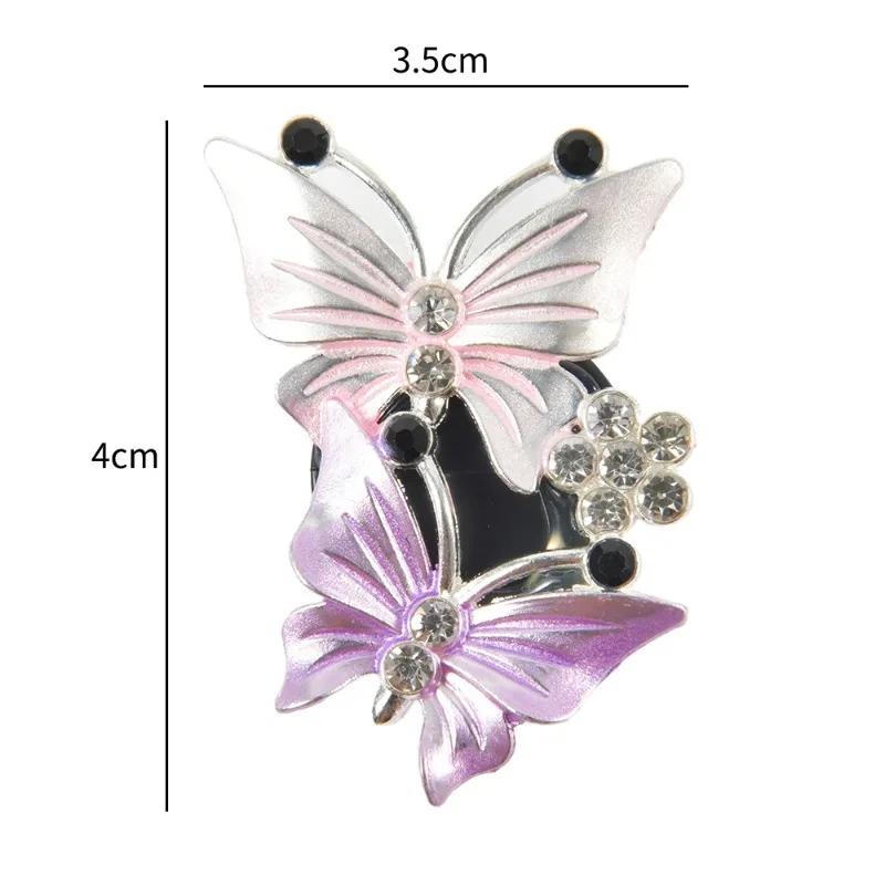 Deodorante Farfalla Car-styling Profumo Auto Odore Naturale Climatizzatore Farfalla Diamante Decorazione Aromaterapia Clip